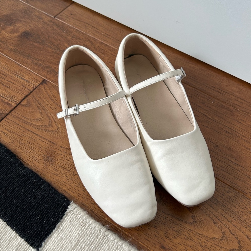 Tahari Mary Jane ballet flats